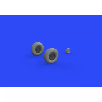   Eduard Spitfire Mk.IX wheels 4spoke w/pattern for Tamiya műgyanta repülő kiegészítő