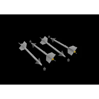 Eduard AIM-9D Sidewinder műgyanta repülő kiegészítő
