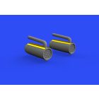 Eduard Bf 108 oil cooler (Eduard)