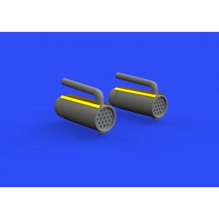 Eduard Bf 108 oil cooler (Eduard)