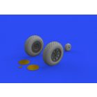 Eduard P-40E wheels (Trumpeter)