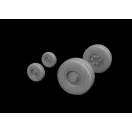 Eduard Tornado GR.4 wheels for ITALERI műgyanta repülő kiegészítő