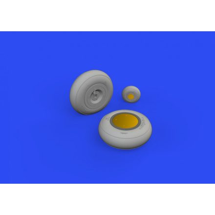 Eduard Hawk 81-A2 wheels (Great Wall Hobby)