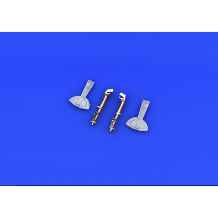 Eduard Bf 109G-2/4 undercarriage legs BRONZE (Revell)