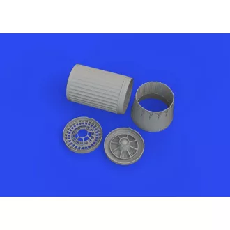   Eduard F-16 exhaust nozzle P&W F100 PRINT TAMIYA műgyanta repülő kiegészítő