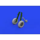Eduard Spitfire Mk.Ia wheels KOTARE műgyanta repülő kiegészítő