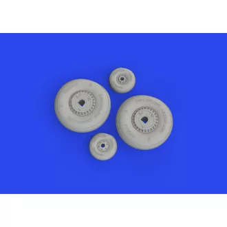  Eduard MC.202 wheels ITALERI műgyanta repülő kiegészítő