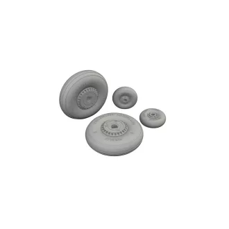   Eduard MC.205 Veltro wheels ITALERI műgyanta repülő kiegészítő