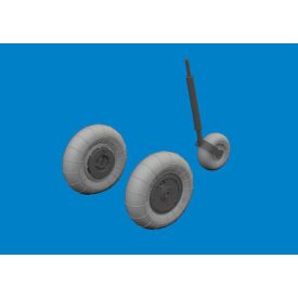 Eduard Bf 109K-4 wheels (Kotare)