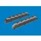 Eduard Bf 109K-4 exhaust stacks PRINT for Kotare műgyanta repülő kiegészítő