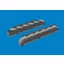 Eduard Bf 109K-4 exhaust stacks PRINT for Kotare műgyanta repülő kiegészítő