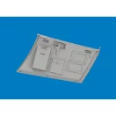 Eduard Hurricane Mk.II cockpit door PRINT for Revell műgyanta repülő kiegészítő