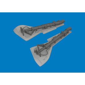 Eduard Fw 190 undercarriage legs PRINT (Revell)