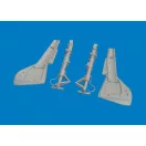 Eduard Fw 190 undercarriage legs PRINT for Revell műgyanta repülő kiegészítő