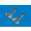 Eduard Bf 109G undercarriage legs PRINT for Revell műgyanta repülő kiegészítő