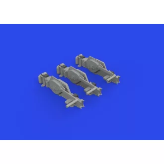   Eduard WWII German 10 ton jacks PRINT műgyanta repülő kiegészítő
