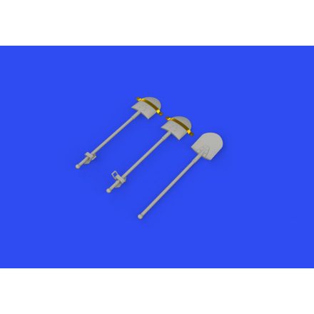 Eduard WWII German shovels PRINT