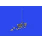 Eduard Sd. Kfz. 251/1 Ausf. C radio equipment dark yellow PRINT (Academy)