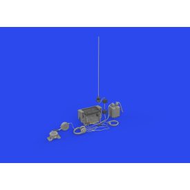   Eduard Sd. Kfz. 251/1 Ausf. C radio equipment dark yellow PRINT (Academy)