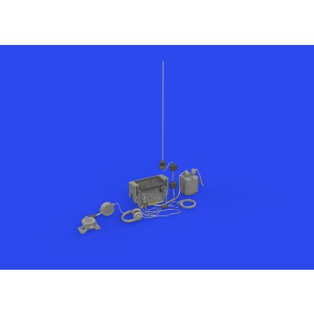 Eduard Sd. Kfz. 251/1 Ausf. C radio equipment dark yellow PRINT (Academy)