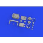 Eduard Sd. Kfz. 251/1 Ausf. C radio equipment dark yellow PRINT (Academy)