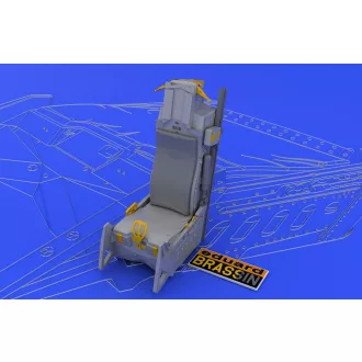 Eduard F-16 late seat (TAM) műgyanta repülő kiegészítő