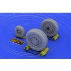 Eduard F-16 late wheels (KINETIC)