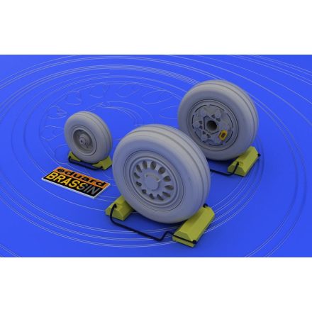 Eduard F-16 late wheels (KINETIC)