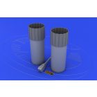 Eduard F-4 exhaust nozzles late (HASEGAWA)