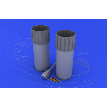 Eduard F-4 exhaust nozzles late (HASEGAWA)