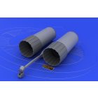 Eduard F-4 exhaust nozzles late (HASEGAWA)