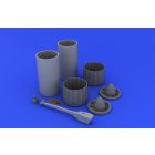 Eduard F-4 exhaust nozzles late (HASEGAWA)