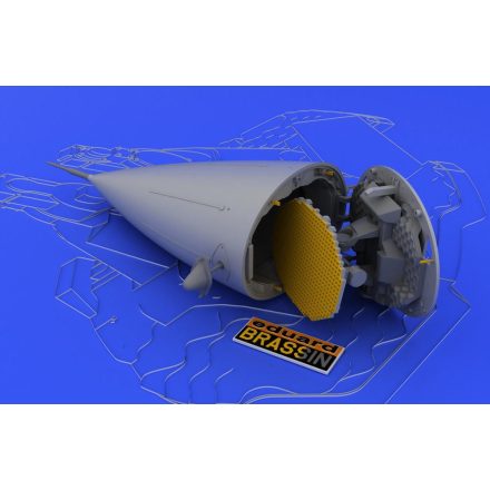 Eduard F-16 radar late (TAMIYA)