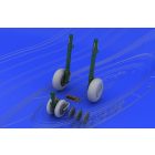 Eduard MiG-29 wheels (ACADEMY/EDUARD)