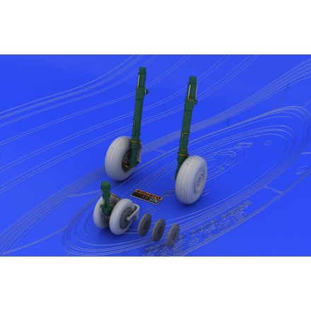 Eduard MiG-29 wheels (ACADEMY/EDUARD)