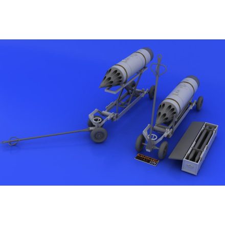 Eduard Rocket launcher B-8M1 and loading cart