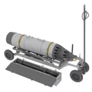 Eduard Rocket launcher B-8M1 and loading cart műgyanta repülő kiegészítő