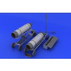 Eduard Rocket launcher B-8M1 and loading cart