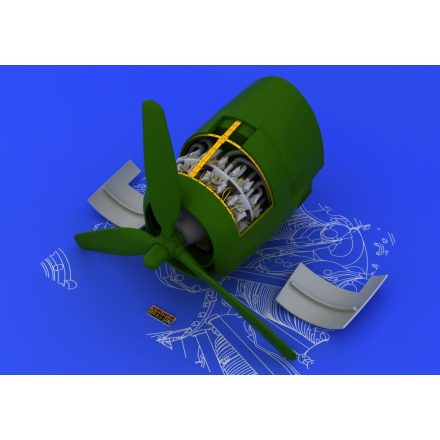 Eduard R-2800-10 engine (EDUARD)