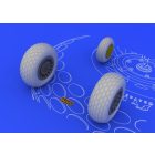 Eduard P-61 wheels (GREAT WALL HOBBY)