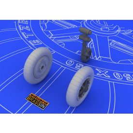 Eduard Bf 109E wheels (EDUARD)