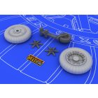 Eduard Bf 109E wheels (EDUARD)