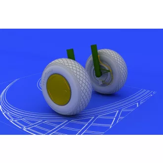   Eduard PV-1 Ventura wheels for Revell műgyanta repülő kiegészítő