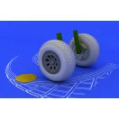 Eduard PV-1 Ventura wheels for Revell műgyanta repülő kiegészítő