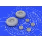 Eduard Il-2 wheels (TAMIYA)