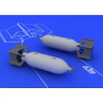   Eduard US 250lb bombs (2 pcs) műgyanta repülő kiegészítő