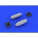 Eduard US 250lb bombs (2 pcs) műgyanta repülő kiegészítő