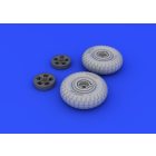 Eduard Spitfire wheels - 5 spoke (EDUARD)