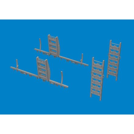 Eduard B-26B bomb racks PRINT (ICM)