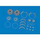 Eduard B-26B/ C engines PRINT (ICM)